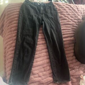 Black mom jeans